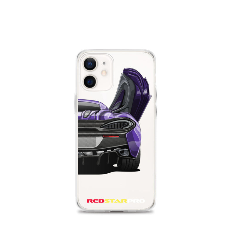 Purple Exotic Car - iPhone Case