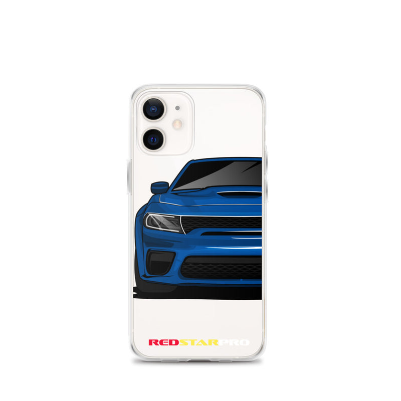 Blue Sports Car - iPhone Case
