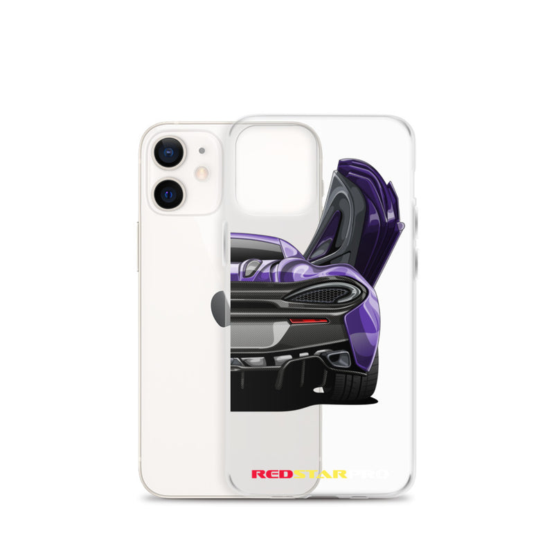 Purple Exotic Car - iPhone Case