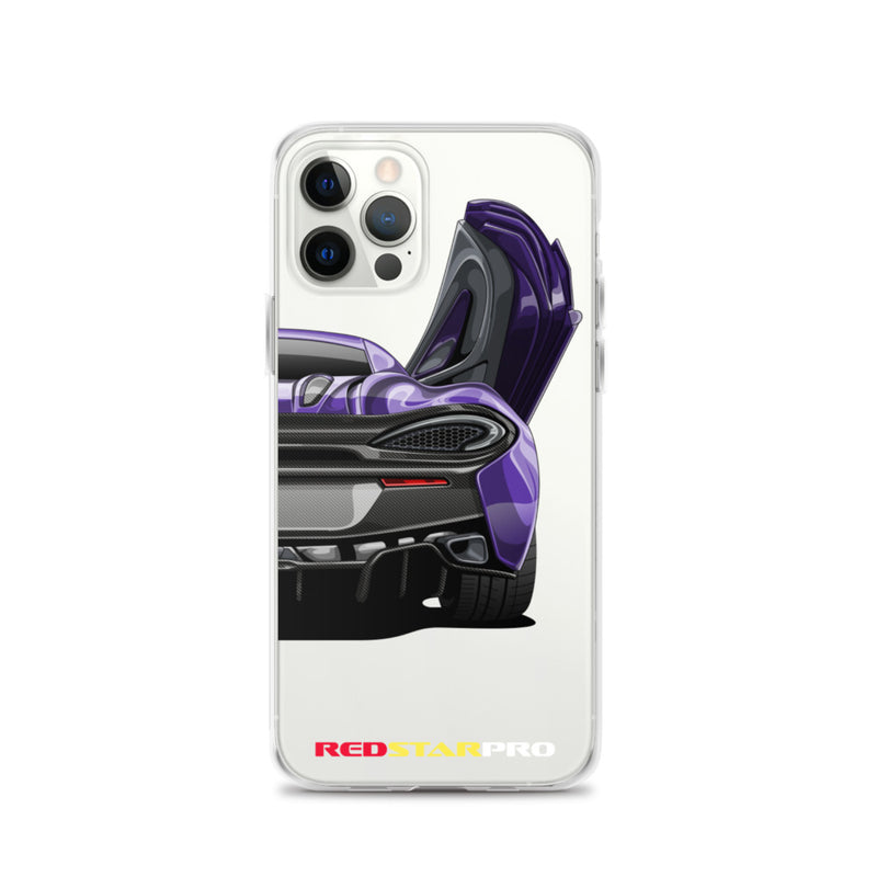 Purple Exotic Car - iPhone Case