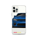 Blue Sports Car - iPhone Case