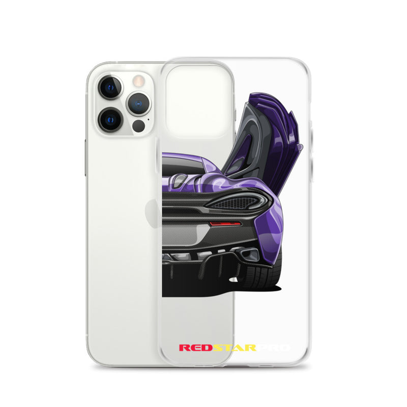 Purple Exotic Car - iPhone Case