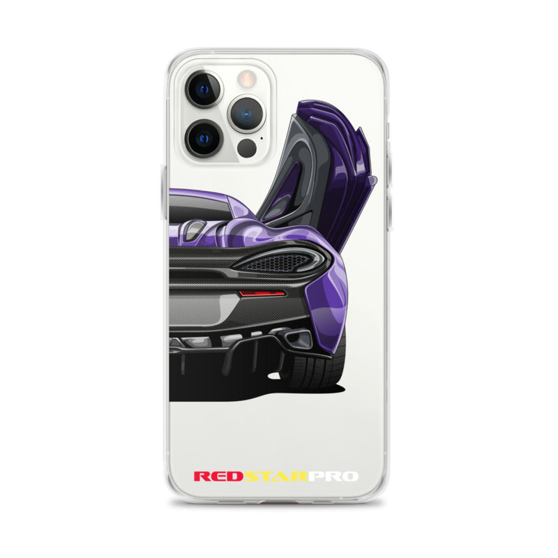 Purple Exotic Car - iPhone Case