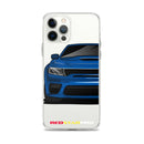 Blue Sports Car - iPhone Case