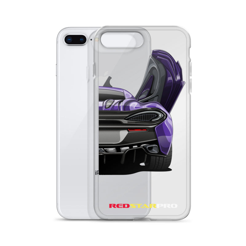 Purple Exotic Car - iPhone Case