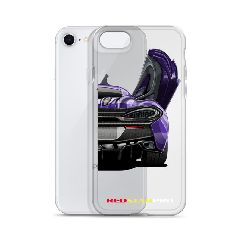 Purple Exotic Car - iPhone Case