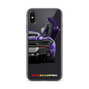 Purple Exotic Car - iPhone Case