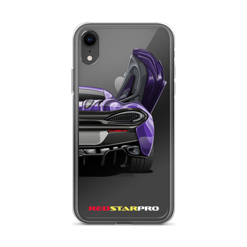 Purple Exotic Car - iPhone Case