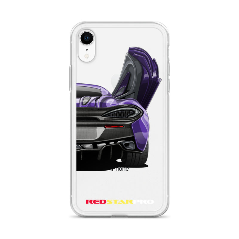 Purple Exotic Car - iPhone Case