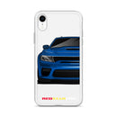 Blue Sports Car - iPhone Case