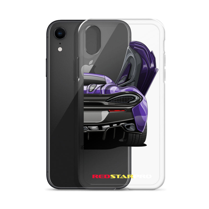 Purple Exotic Car - iPhone Case