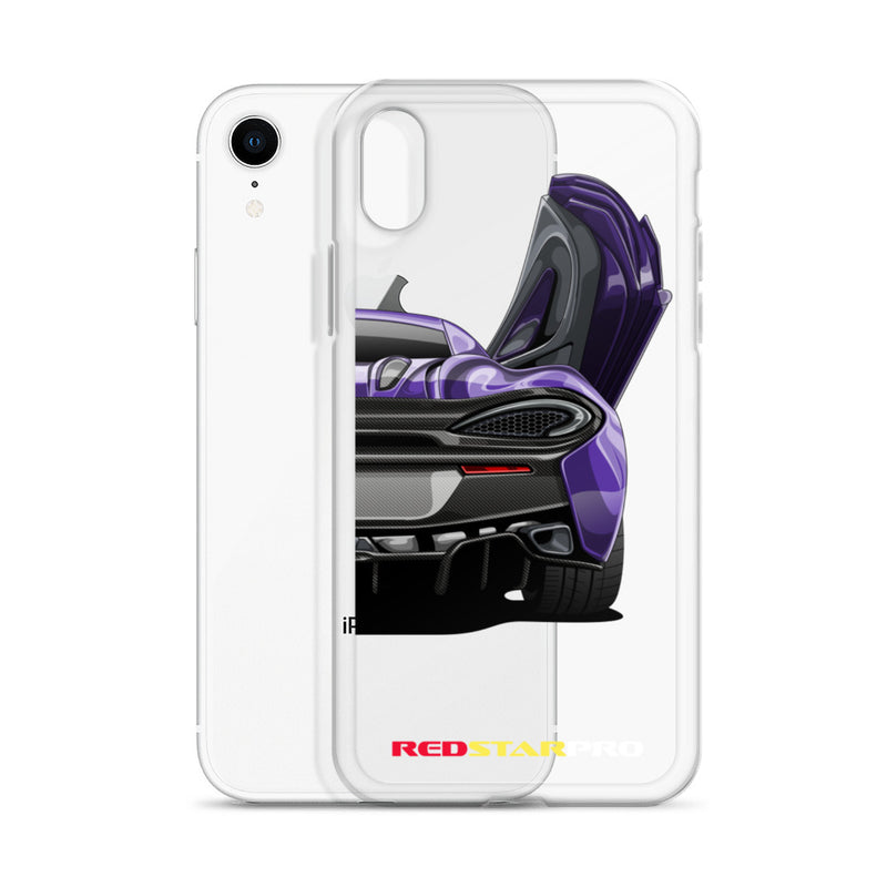 Purple Exotic Car - iPhone Case