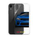 Blue Sports Car - iPhone Case