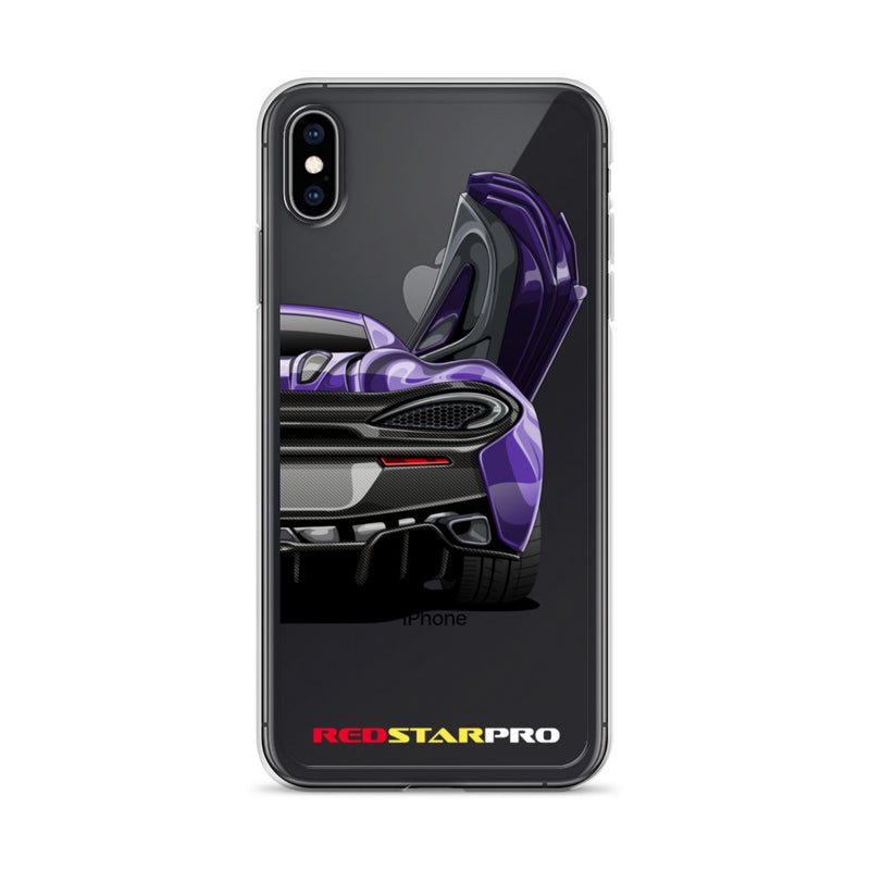 Purple Exotic Car - iPhone Case