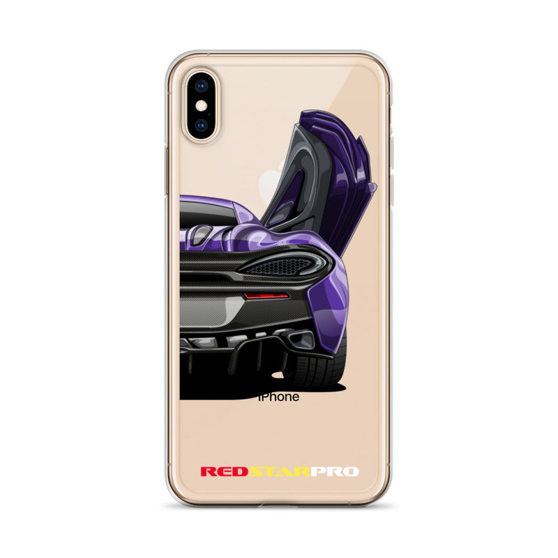 Purple Exotic Car - iPhone Case