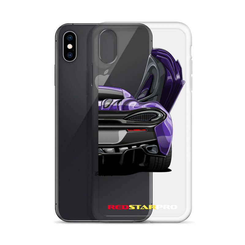 Purple Exotic Car - iPhone Case