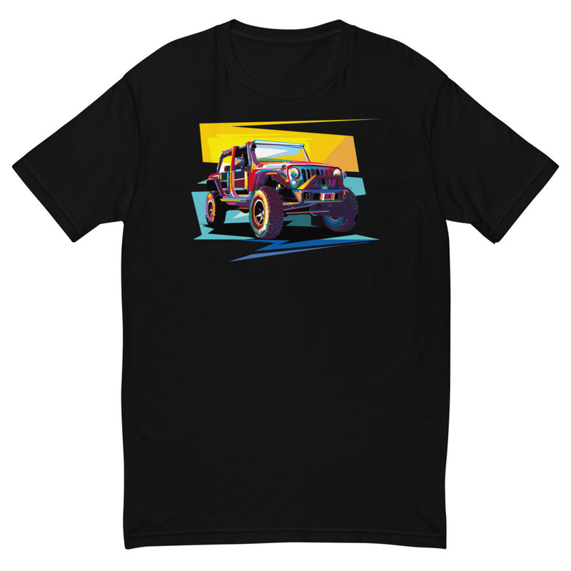 4x4 Multi Color - Men's T-Shirt