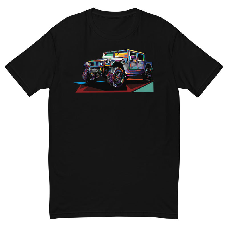 Pop Art Military Vehicle - Men's T-Shirt