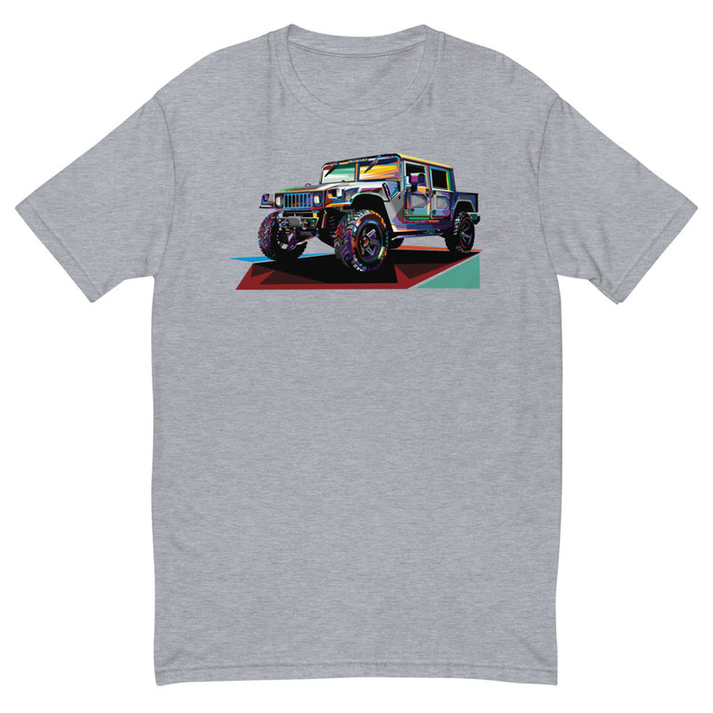 Pop Art Military Vehicle - Men's T-Shirt