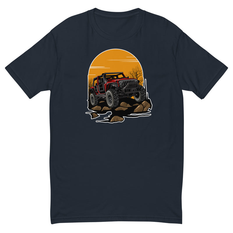 •	4x4 Rock Climbing - Men's T-Shirt