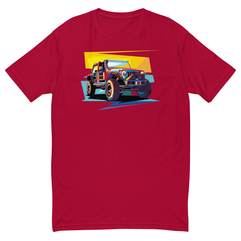 4x4 Multi Color - Men's T-Shirt