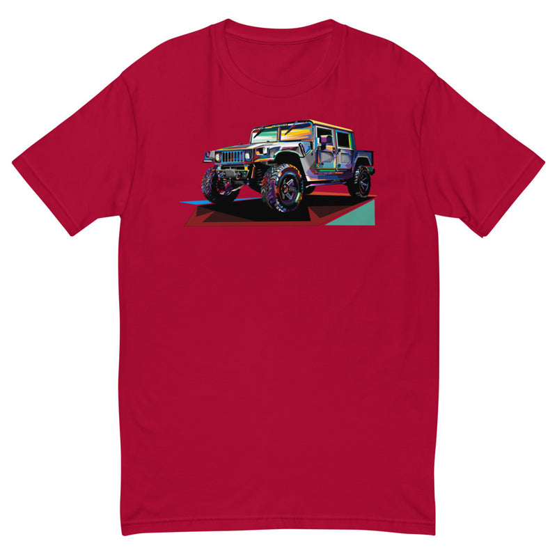 Pop Art Military Vehicle - Men's T-Shirt