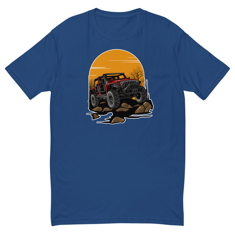 •	4x4 Rock Climbing - Men's T-Shirt