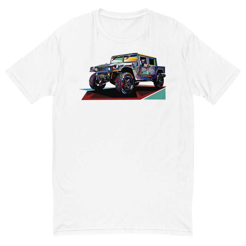 Pop Art Military Vehicle - Men's T-Shirt