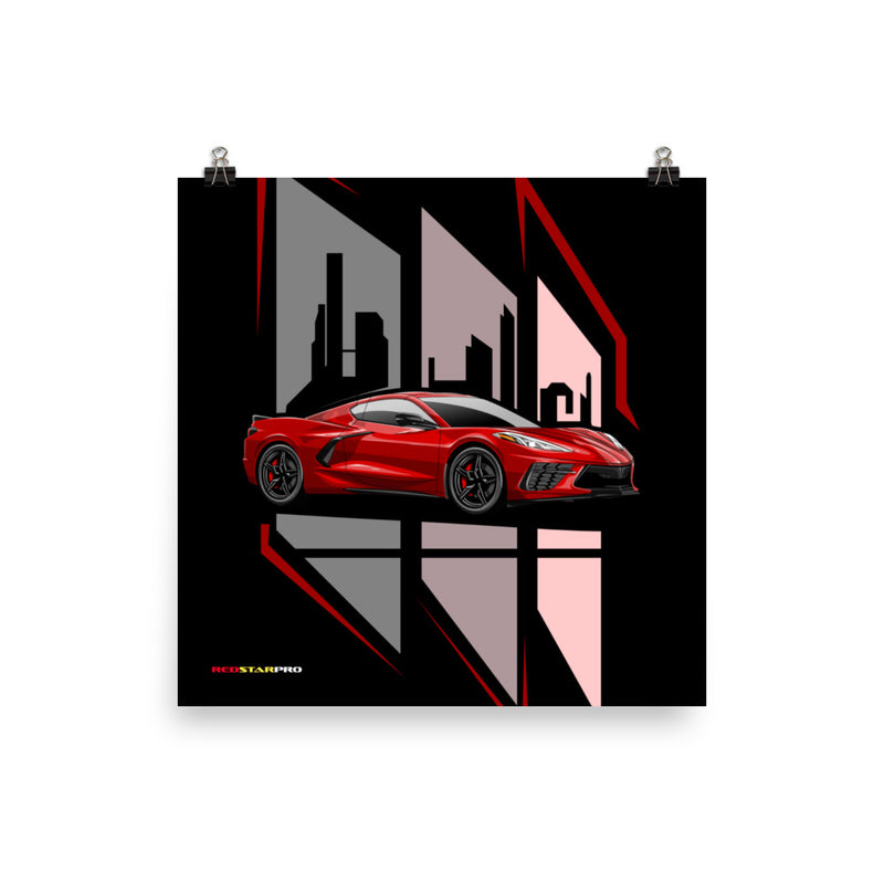 Sports Car - Poster