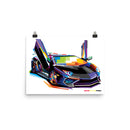 Pop Art Exotic Car - Poster