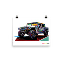 Pop Art Military Vehicle - Poster