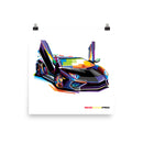 Pop Art Exotic Car - Poster