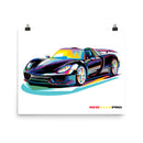 Pop Art Super Car - Poster