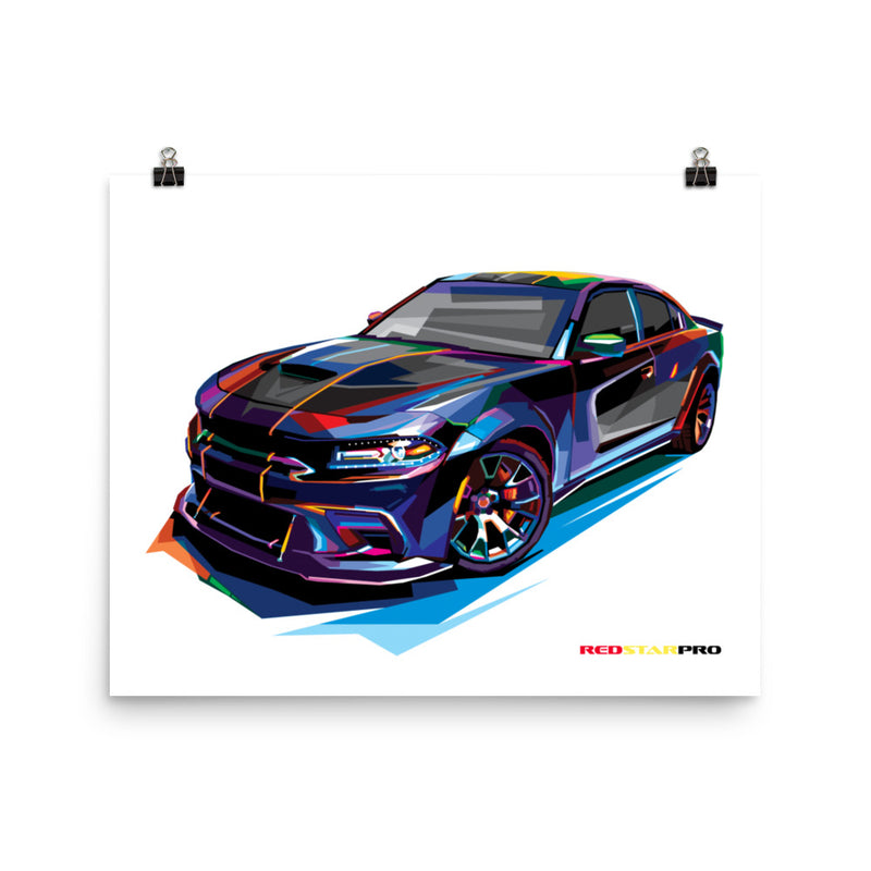 Pop Art Muscle Car - Poster