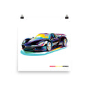 Pop Art Super Car - Poster