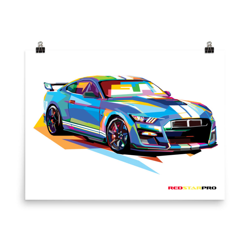 Pop Art Muscle Car - Poster