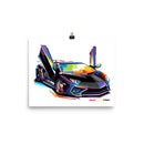 Pop Art Exotic Car - Poster