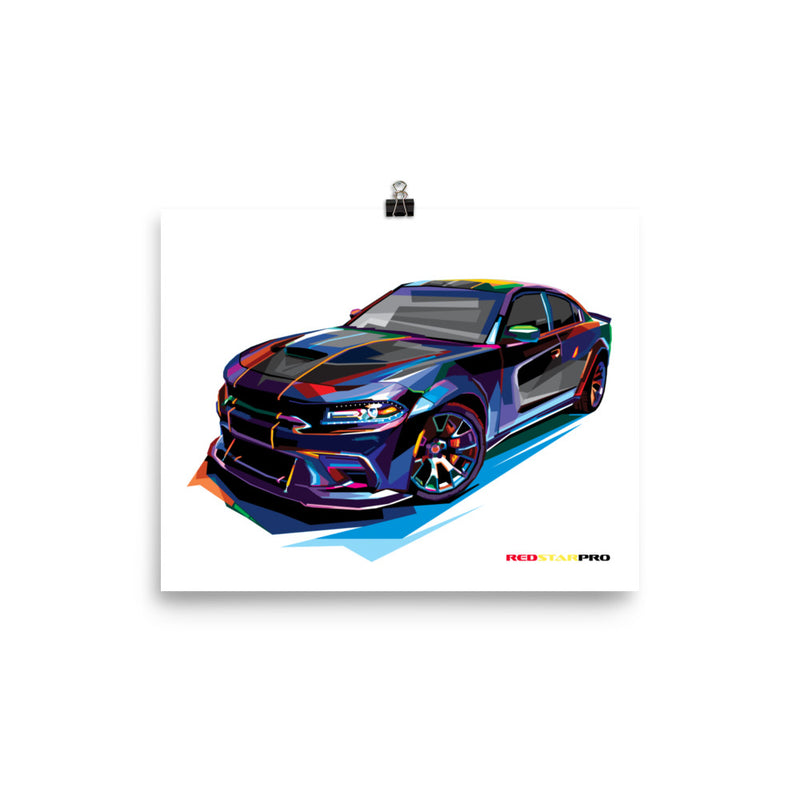 Pop Art Muscle Car - Poster