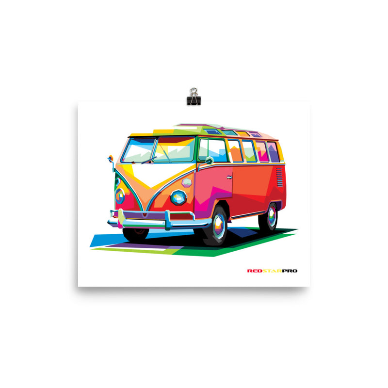 Pop Art Van - Poster