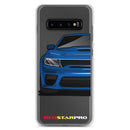 Blue Sports Car - Samsung Case