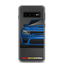 Blue Sports Car - Samsung Case