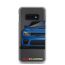 Blue Sports Car - Samsung Case