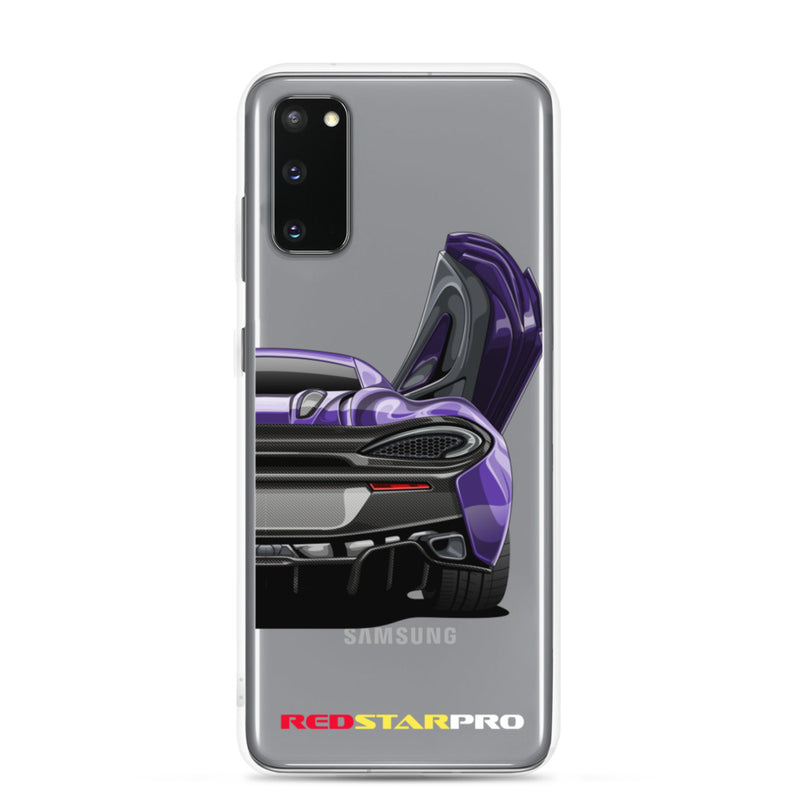 Purple Exotic Car - Samsung Case