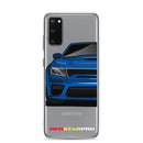 Blue Sports Car - Samsung Case