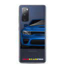 Blue Sports Car - Samsung Case