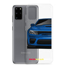 Blue Sports Car - Samsung Case
