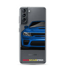 Blue Sports Car - Samsung Case