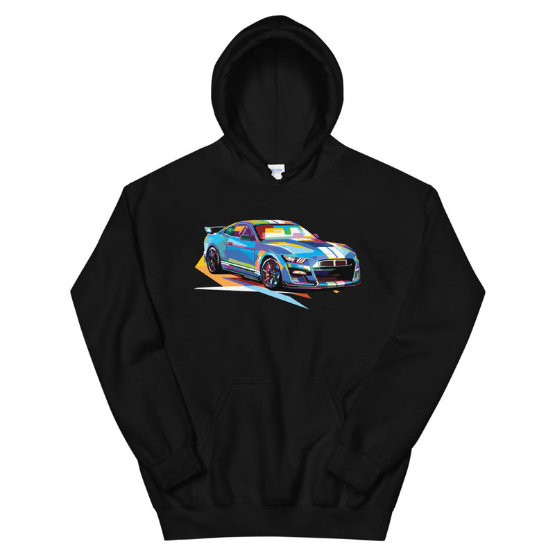 Pop Art Muscle Car - Hoodie