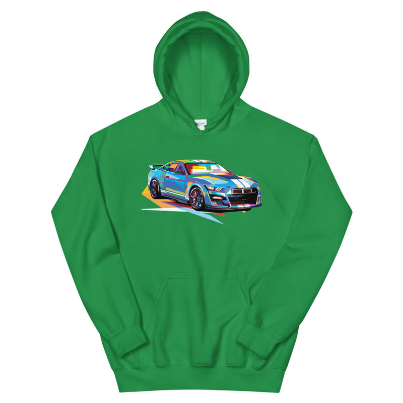 Pop Art Muscle Car - Hoodie
