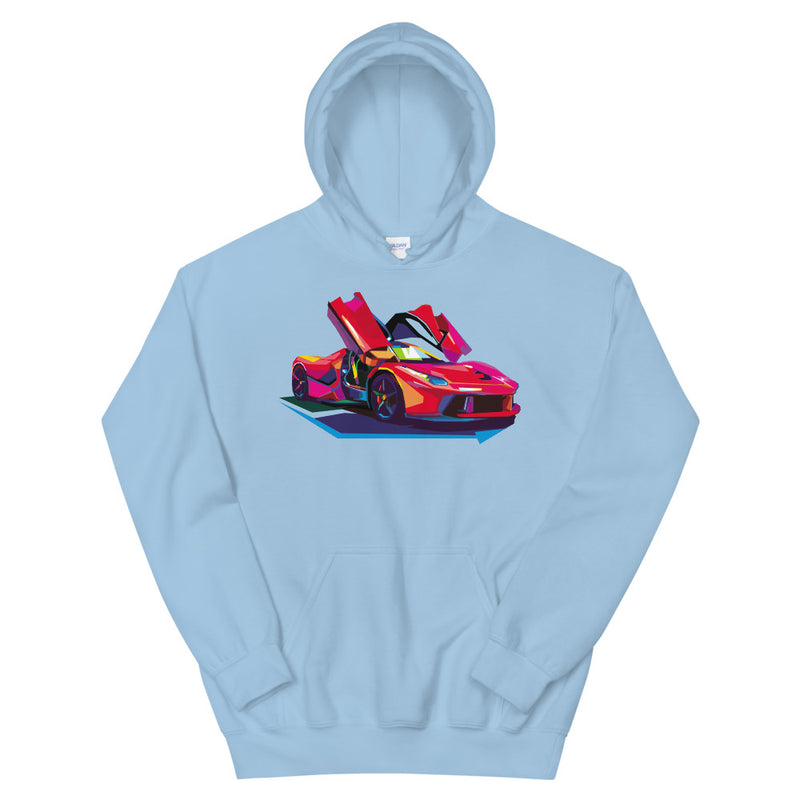 Pop Art Exotic Car - Hoodie